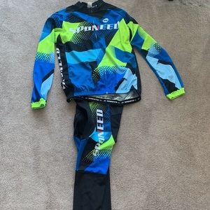 New men’s Sponeed size large cycling kit
